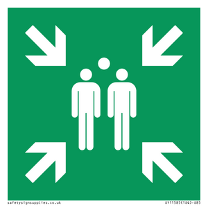 E007 safe condition evacuation assembly point